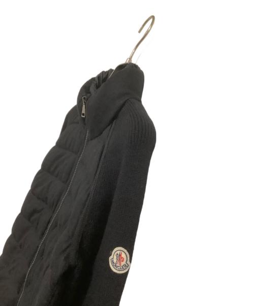 MONCLER（モンクレール）MONCLER (モンクレール) ダウンジャケット　MAGLIONE TRICOT CARDIGAN ブラック サイズ:XSの古着・服飾アイテム