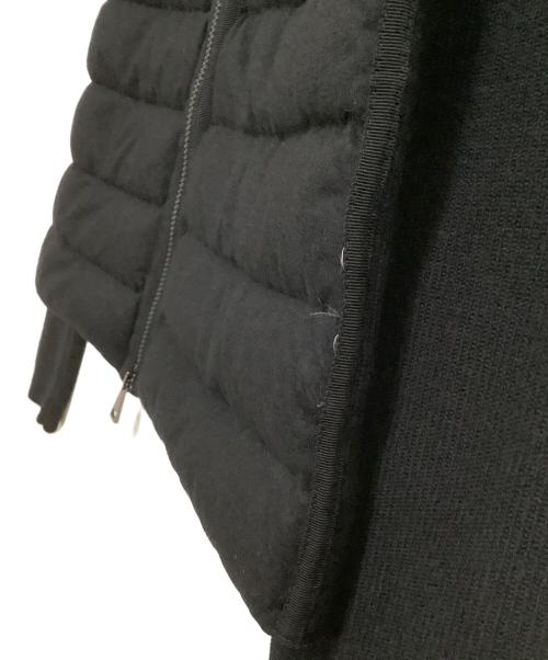 MONCLER（モンクレール）MONCLER (モンクレール) ダウンジャケット　MAGLIONE TRICOT CARDIGAN ブラック サイズ:XSの古着・服飾アイテム
