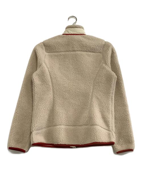 Patagonia（パタゴニア）Patagonia (パタゴニア) クラシックレトロ エックスボアフリースジップアップジャケット　19AW CLASSIC RETRO-X JACKET アイボリー サイズ:Mの古着・服飾アイテム