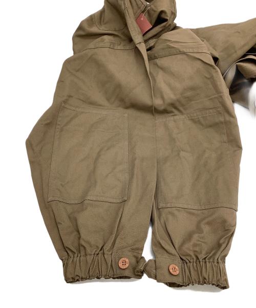 ISSEY MIYAKE（イッセイミヤケ）ISSEY MIYAKE (イッセイミヤケ) 長袖ワンピース　エプロン協会 ブラック サイズ:M-Lの古着・服飾アイテム