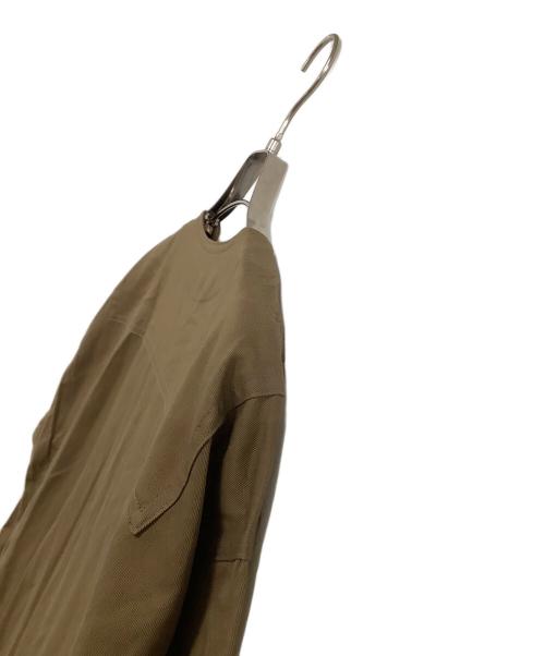 ISSEY MIYAKE（イッセイミヤケ）ISSEY MIYAKE (イッセイミヤケ) 長袖ワンピース　エプロン協会 ブラック サイズ:M-Lの古着・服飾アイテム