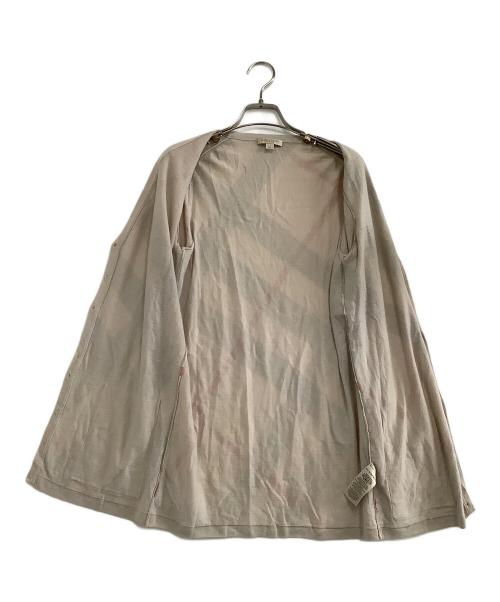 BURBERRY BRIT（バーバリーブリット）BURBERRY BRIT (バーバリーブリット) 薄手カーディガン　チェック ベージュ サイズ:Mの古着・服飾アイテム