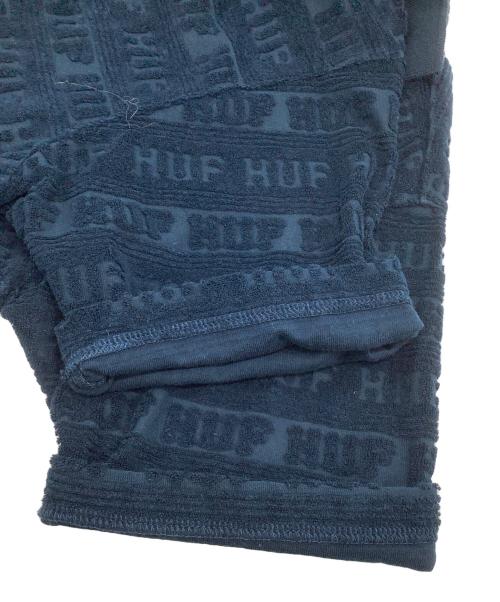 HUF（ハフ）HUF (ハフ) 半袖シャツ ネイビー サイズ:Sの古着・服飾アイテム