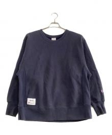 Champion×WTAPS（チャンピオン×ダブルタップス）の古着「クルーネックスウェット」｜ネイビー