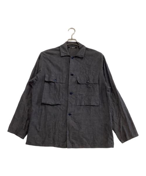 MAATEE&SONS（マーティーアンドサンズ）MAATEE&SONS (マーティーアンドサンズ) 長袖シャツ　シャンブレーシリーズ グレー サイズ:2の古着・服飾アイテム