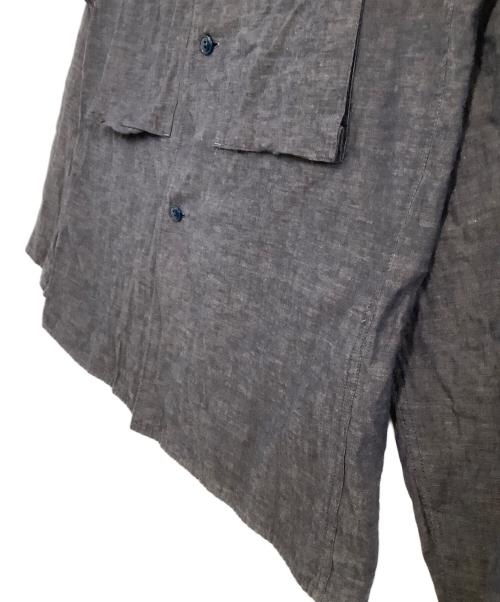 MAATEE&SONS（マーティーアンドサンズ）MAATEE&SONS (マーティーアンドサンズ) 長袖シャツ　シャンブレーシリーズ グレー サイズ:2の古着・服飾アイテム