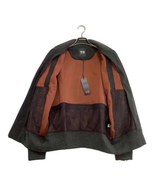 Y-3（ワイスリー）Y-3 (ワイスリー) ジップブルゾン グレー サイズ:Lの古着・服飾アイテム