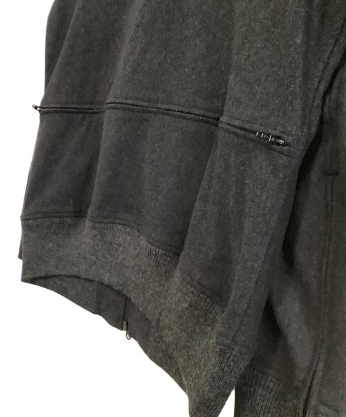 Y-3（ワイスリー）Y-3 (ワイスリー) ジップブルゾン グレー サイズ:Lの古着・服飾アイテム