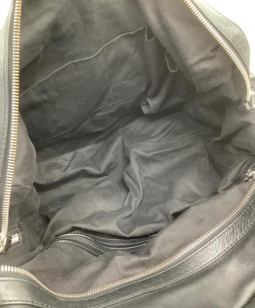 BALLY（バリー）BALLY (バリー) レザーボストンバッグ ブラックの古着・服飾アイテム