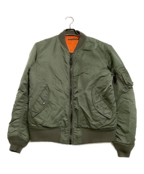 AVIREX（アヴィレックス）AVIREX (アヴィレックス) MA-1ジャケット カーキ サイズ:表記なしの古着・服飾アイテム