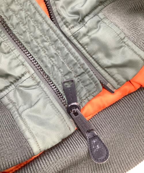 AVIREX（アヴィレックス）AVIREX (アヴィレックス) MA-1ジャケット カーキ サイズ:表記なしの古着・服飾アイテム