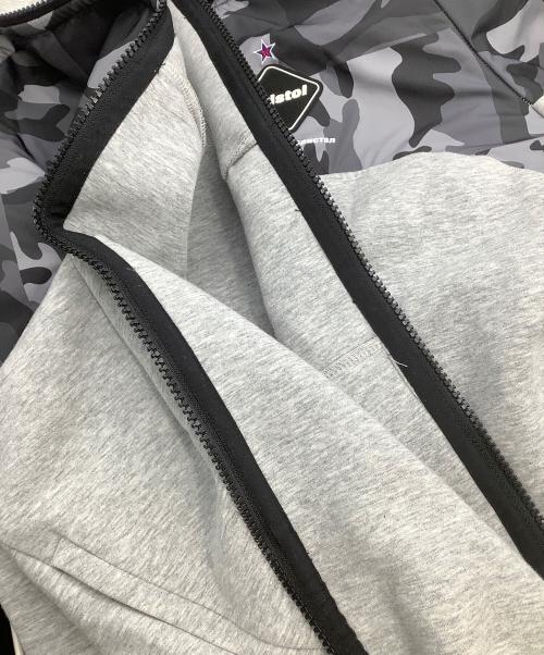 F.C.R.B. Bristol（エフシーアールビー）F.C.R.B. Bristol (エフシーアールビー) ジャケット　カモフラージュ グレー×ブラック サイズ:Mの古着・服飾アイテム