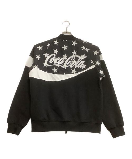 F.C.Real Bristol（エフシーレアルブリストル）F.C.Real Bristol (エフシーレアルブリストル) Coca Cola (コカコーラ) トラックジャケット ブラック×ホワイト サイズ:M 未使用品の古着・服飾アイテム