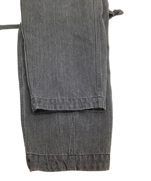 THE NORTHFACE PURPLELABEL（ザ・ノースフェイス パープルレーベル）THE NORTHFACE PURPLELABEL (ザ・ノースフェイス パープルレーベル) デニムパンツ Denim Wide Tapered Field Pants ブラック サイズ:30の古着・服飾アイテム