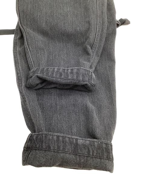 THE NORTHFACE PURPLELABEL（ザ・ノースフェイス パープルレーベル）THE NORTHFACE PURPLELABEL (ザ・ノースフェイス パープルレーベル) デニムパンツ Denim Wide Tapered Field Pants ブラック サイズ:30の古着・服飾アイテム