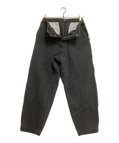 THE NORTHFACE PURPLELABEL（ザ・ノースフェイス パープルレーベル）THE NORTHFACE PURPLELABEL (ザ・ノースフェイス パープルレーベル) デニムパンツ Denim Wide Tapered Field Pants ブラック サイズ:30の古着・服飾アイテム
