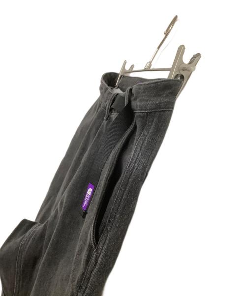 THE NORTHFACE PURPLELABEL（ザ・ノースフェイス パープルレーベル）THE NORTHFACE PURPLELABEL (ザ・ノースフェイス パープルレーベル) デニムパンツ Denim Wide Tapered Field Pants ブラック サイズ:30の古着・服飾アイテム