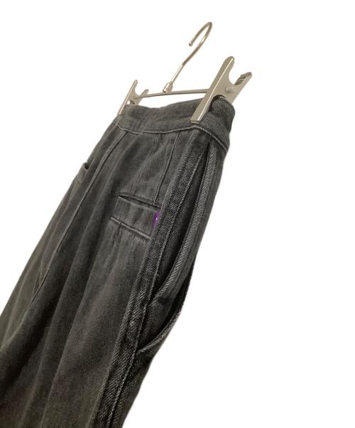 THE NORTHFACE PURPLELABEL（ザ・ノースフェイス パープルレーベル）THE NORTHFACE PURPLELABEL (ザ・ノースフェイス パープルレーベル) デニムパンツ Denim Wide Tapered Field Pants ブラック サイズ:30の古着・服飾アイテム