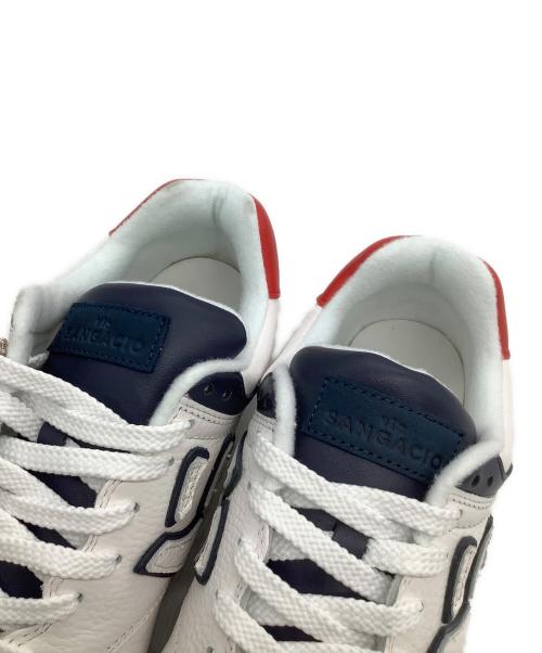Sangacio（サンガッチョ）Sangacio (サンガッチョ) ローカットスニーカー にゅ トリコロールカラー サイズ:24.5 未使用品の古着・服飾アイテム