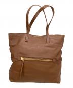 MIU MIUミュウミュウ）の古着「レザートートバッグ」｜ブラウン