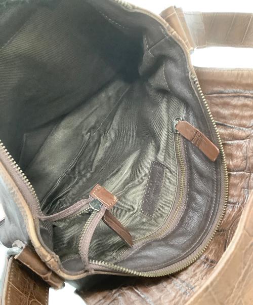 FALORNI（ファロルニ）FALORNI (ファロルニ) ショルダーバッグ ブラウンの古着・服飾アイテム