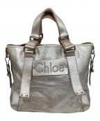 Chloeクロエ）の古着「トートバッグ」｜シルバー