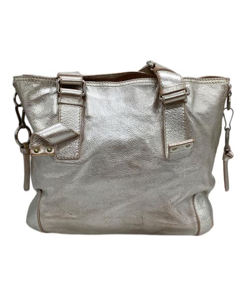 Chloe（クロエ）Chloe (クロエ) トートバッグ シルバーの古着・服飾アイテム