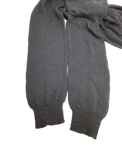 Maison Margiela（メゾンマルジェラ）Maison Margiela (メゾンマルジェラ) 薄手ニット グレー サイズ:Lの古着・服飾アイテム