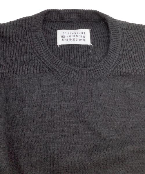 Maison Margiela（メゾンマルジェラ）Maison Margiela (メゾンマルジェラ) 薄手ニット グレー サイズ:Lの古着・服飾アイテム