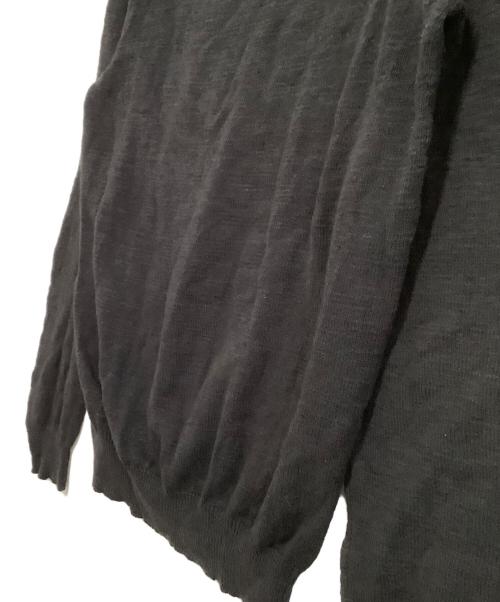 Maison Margiela（メゾンマルジェラ）Maison Margiela (メゾンマルジェラ) 薄手ニット グレー サイズ:Lの古着・服飾アイテム