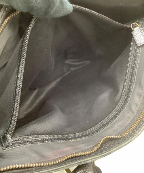 GUCCI（グッチ）GUCCI (グッチ) 2WAYバッグ ブラックの古着・服飾アイテム