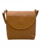 BALLYバリー）の古着「レザーショルダーバッグ」｜キャメル