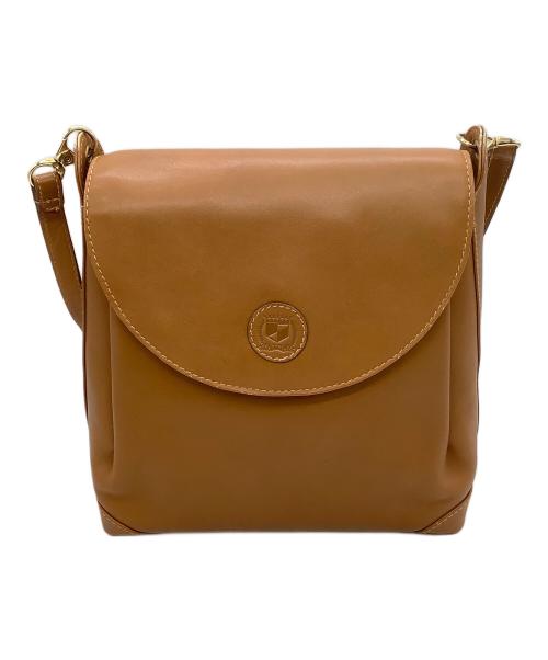 BALLY（バリー）BALLY (バリー) レザーショルダーバッグ キャメルの古着・服飾アイテム