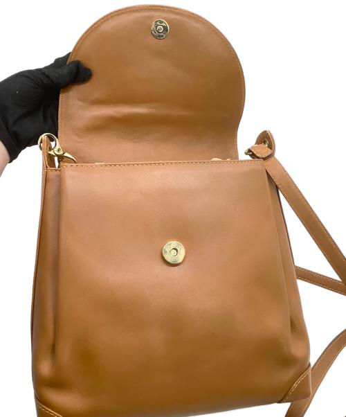 BALLY（バリー）BALLY (バリー) レザーショルダーバッグ キャメルの古着・服飾アイテム