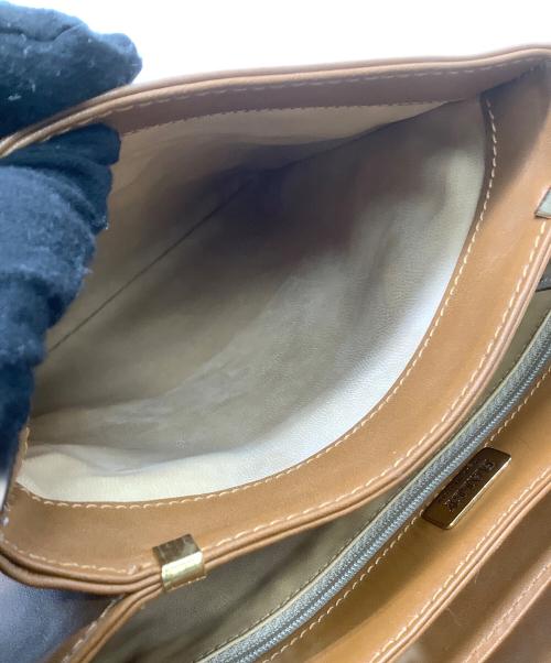 BALLY（バリー）BALLY (バリー) レザーショルダーバッグ キャメルの古着・服飾アイテム