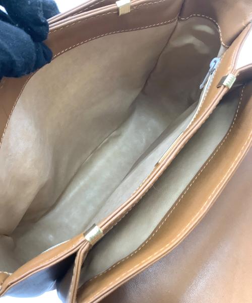 BALLY（バリー）BALLY (バリー) レザーショルダーバッグ キャメルの古着・服飾アイテム