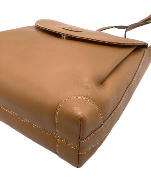 BALLY（バリー）BALLY (バリー) レザーショルダーバッグ キャメルの古着・服飾アイテム