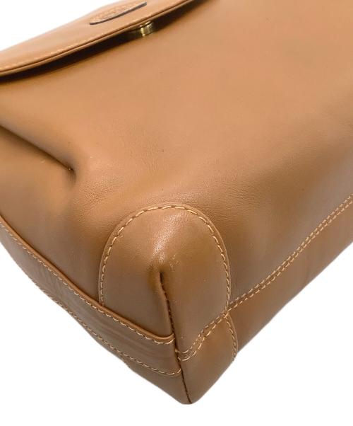 BALLY（バリー）BALLY (バリー) レザーショルダーバッグ キャメルの古着・服飾アイテム