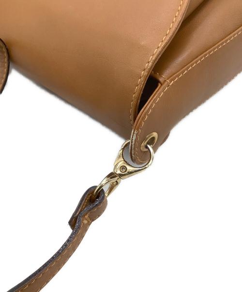 BALLY（バリー）BALLY (バリー) レザーショルダーバッグ キャメルの古着・服飾アイテム