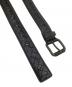 中古・古着 BOTTEGA VENETA (ボッテガベネタ) レザーベルト ブラック：15000円