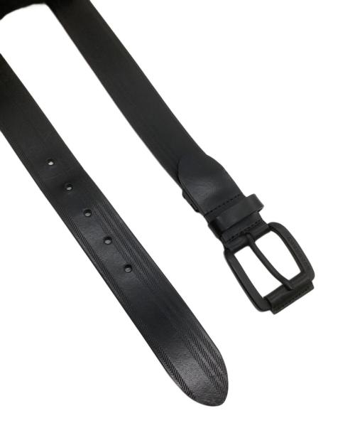 BURBERRY（バーバリー）BURBERRY (バーバリー) レザーベルト ブラックの古着・服飾アイテム