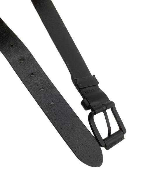 BURBERRY（バーバリー）BURBERRY (バーバリー) レザーベルト ブラックの古着・服飾アイテム