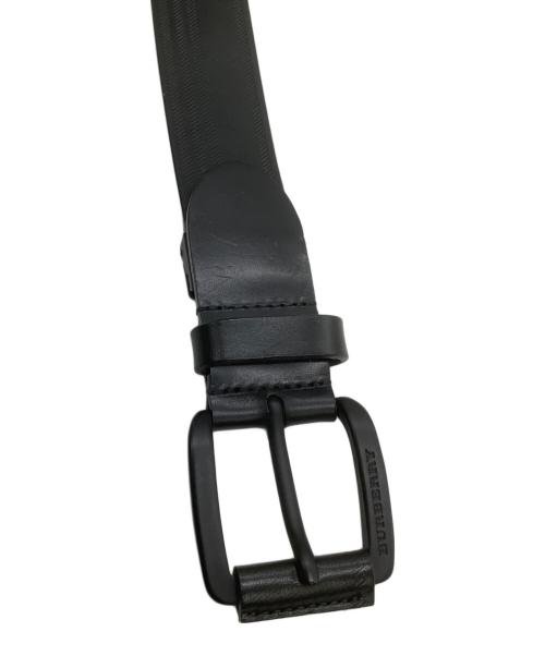 BURBERRY（バーバリー）BURBERRY (バーバリー) レザーベルト ブラックの古着・服飾アイテム