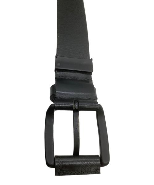 BURBERRY（バーバリー）BURBERRY (バーバリー) レザーベルト ブラックの古着・服飾アイテム