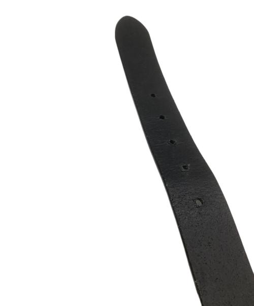 BURBERRY（バーバリー）BURBERRY (バーバリー) レザーベルト ブラックの古着・服飾アイテム