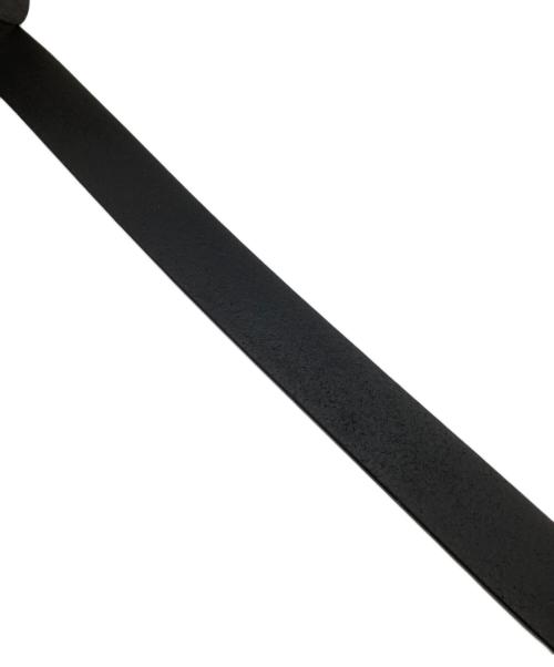 BURBERRY（バーバリー）BURBERRY (バーバリー) レザーベルト ブラックの古着・服飾アイテム