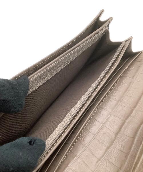 RODANIA（ロダニア）RODANIA (ロダニア) 長財布 ブラウンの古着・服飾アイテム