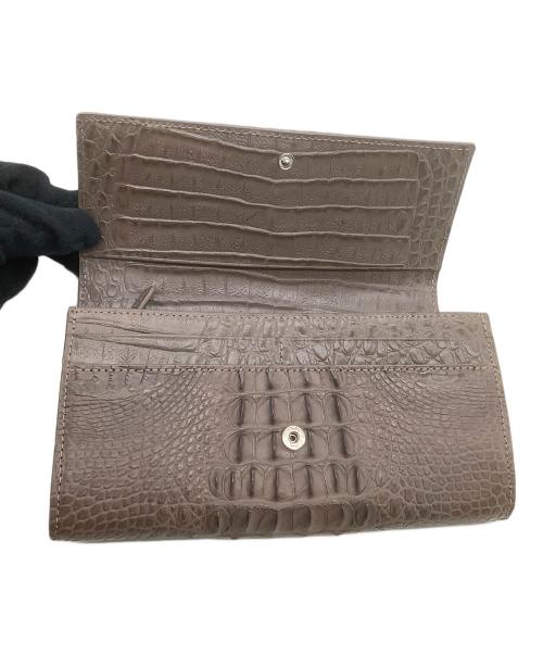 RODANIA（ロダニア）RODANIA (ロダニア) 長財布 ブラウンの古着・服飾アイテム