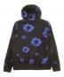Noah (ノア) The Cure (ザ キュア) プルオーバーパーカー　Disintegration Hoodie　花柄 ブラック×ブルー サイズ:S：18000円