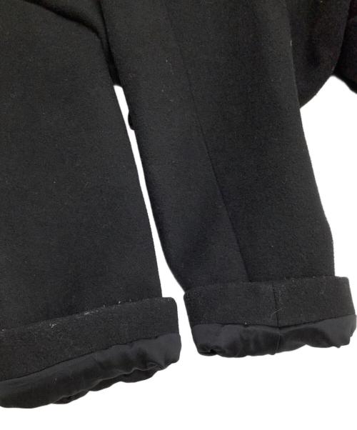 eimy istoire（エイミーイストワール）eimy istoire (エイミーイストワール) ケープコート　	レザースイッチケープセットコート ブラック サイズ:Mの古着・服飾アイテム